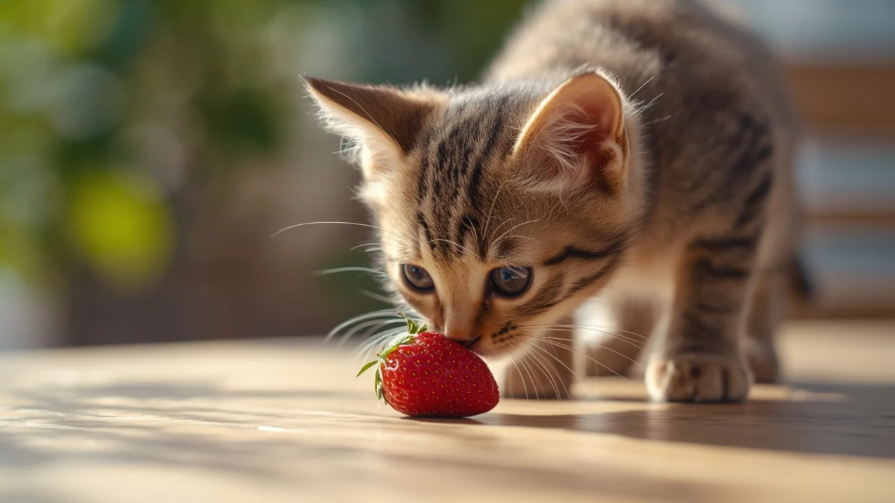 Can Cats Eat Strawberries?