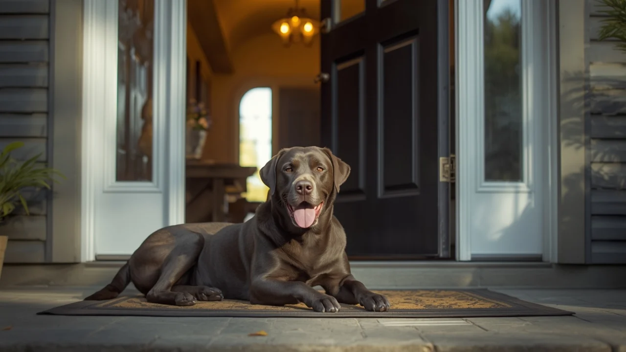 How to Stop Dog Barking at the Door